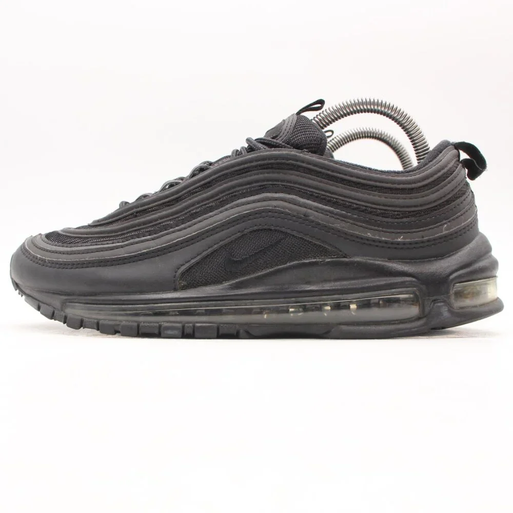 Nike Air Max 97 Triple Black Men's Size 8 Athletic Shoes Sneakers BQ4567-001 - Picture 4 of 10